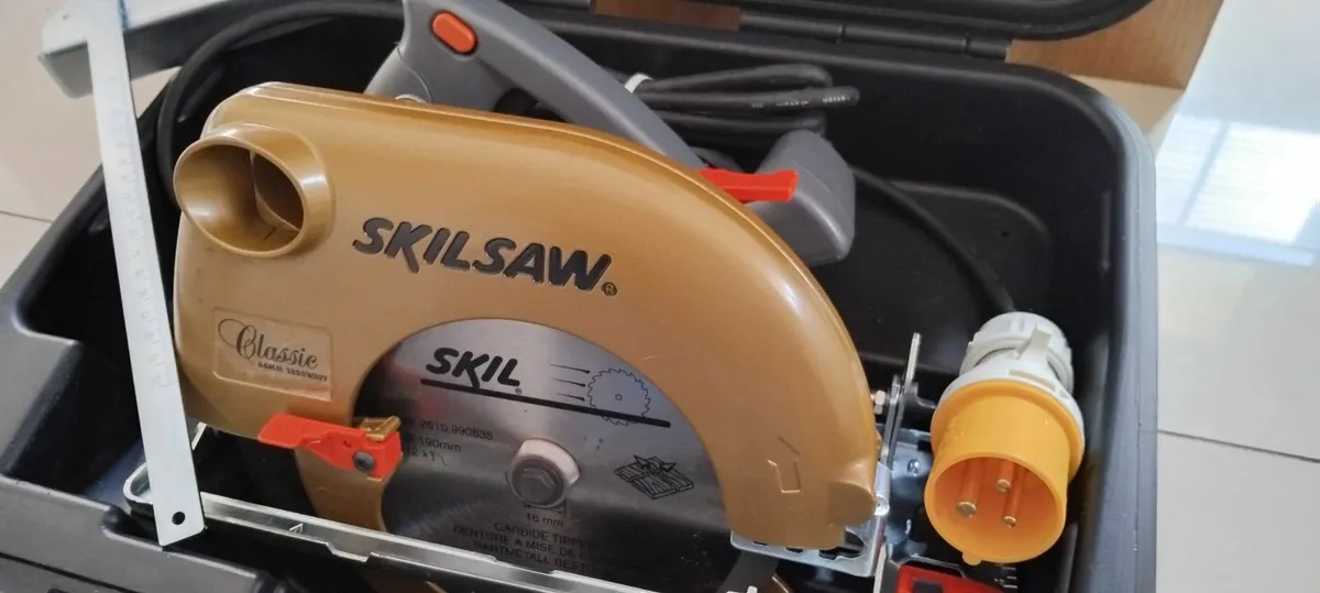 Skilsaw Classic 190mm Circular saw 110v - Image 2