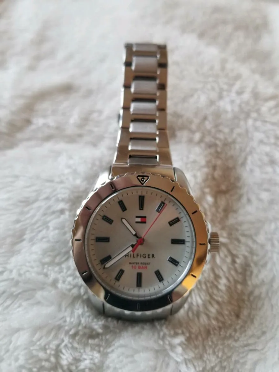 Tommy Hilfiger stainless steel 10bar watch - Image 1