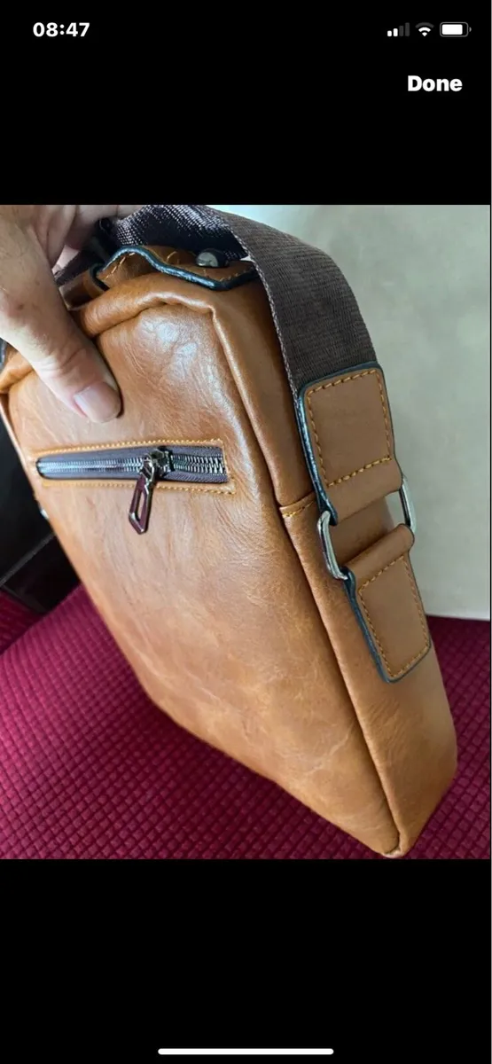 NEW-Leather Shoulder bag - Image 4