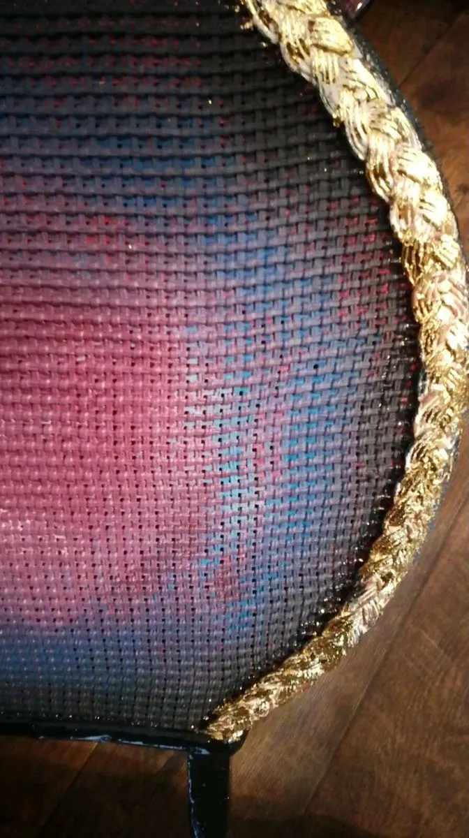 Lloyd Loom storage seat - Image 3