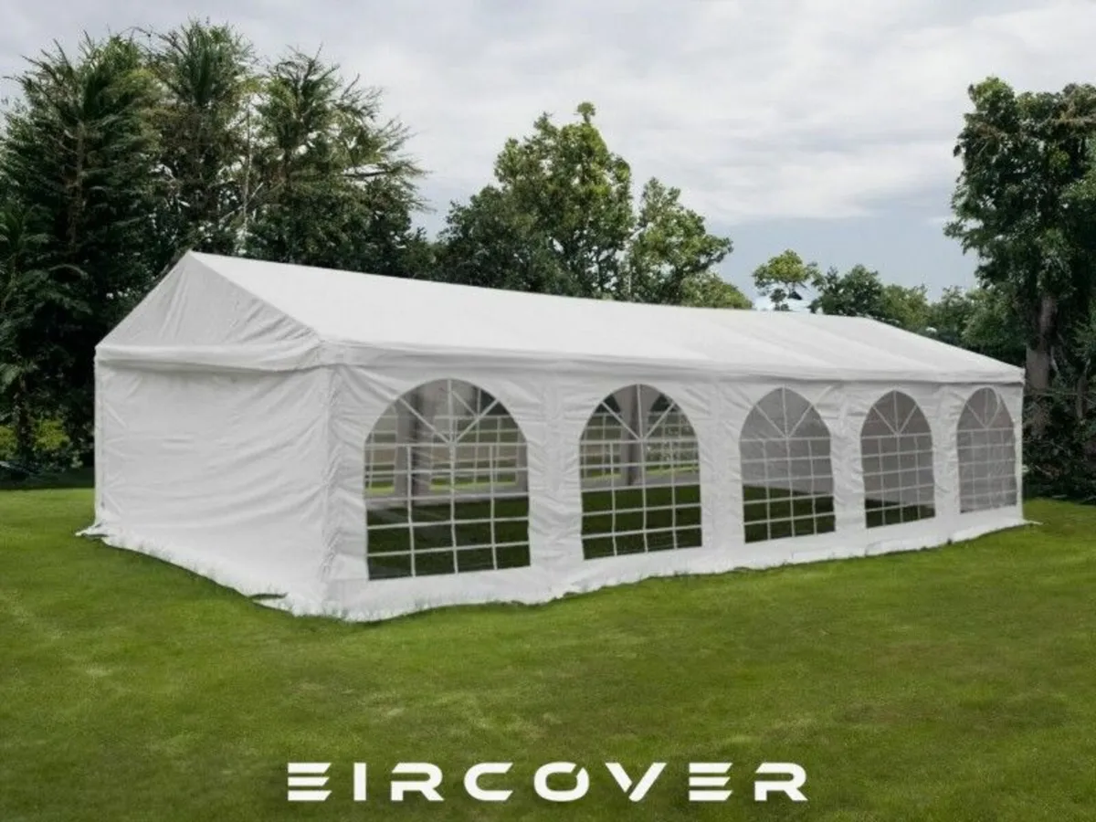 Premium  Marquee 4m x10m PVC cover (13ft-33ft) - Image 1