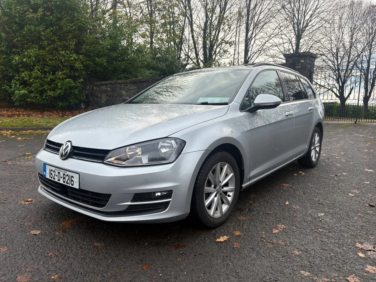 16 Vw Golf 1.6Tdi Automatic Estate!Like new !Mint - Image 3