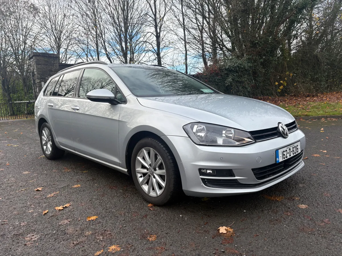 16 Vw Golf 1.6Tdi Automatic Estate!Like new !Mint - Image 1