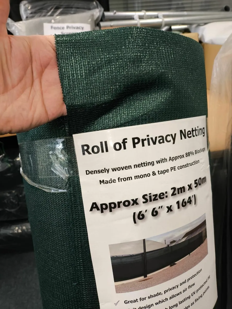 Privacy Fence Screens 2m x 50m (6.5ft x 164ft) - Image 4