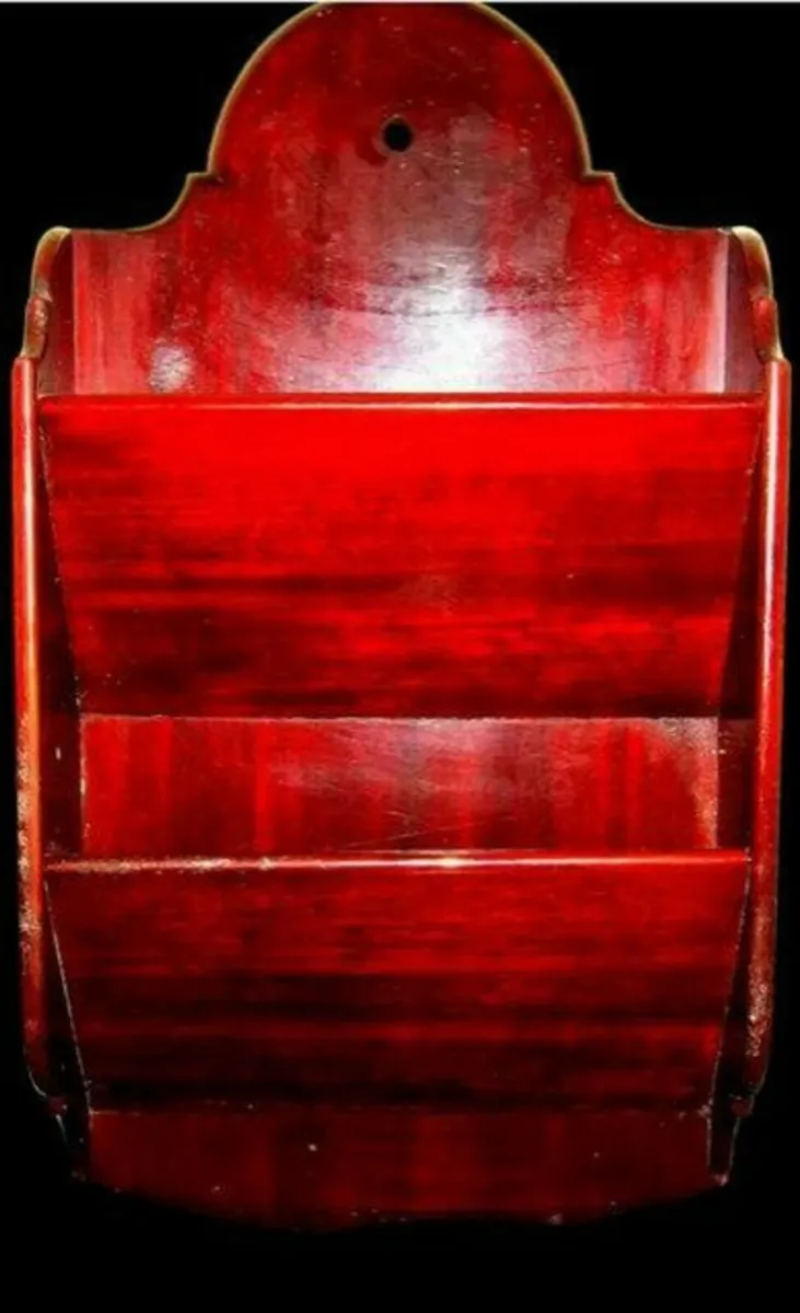 Vintage Harrods Wooden Letter Rack - Image 2