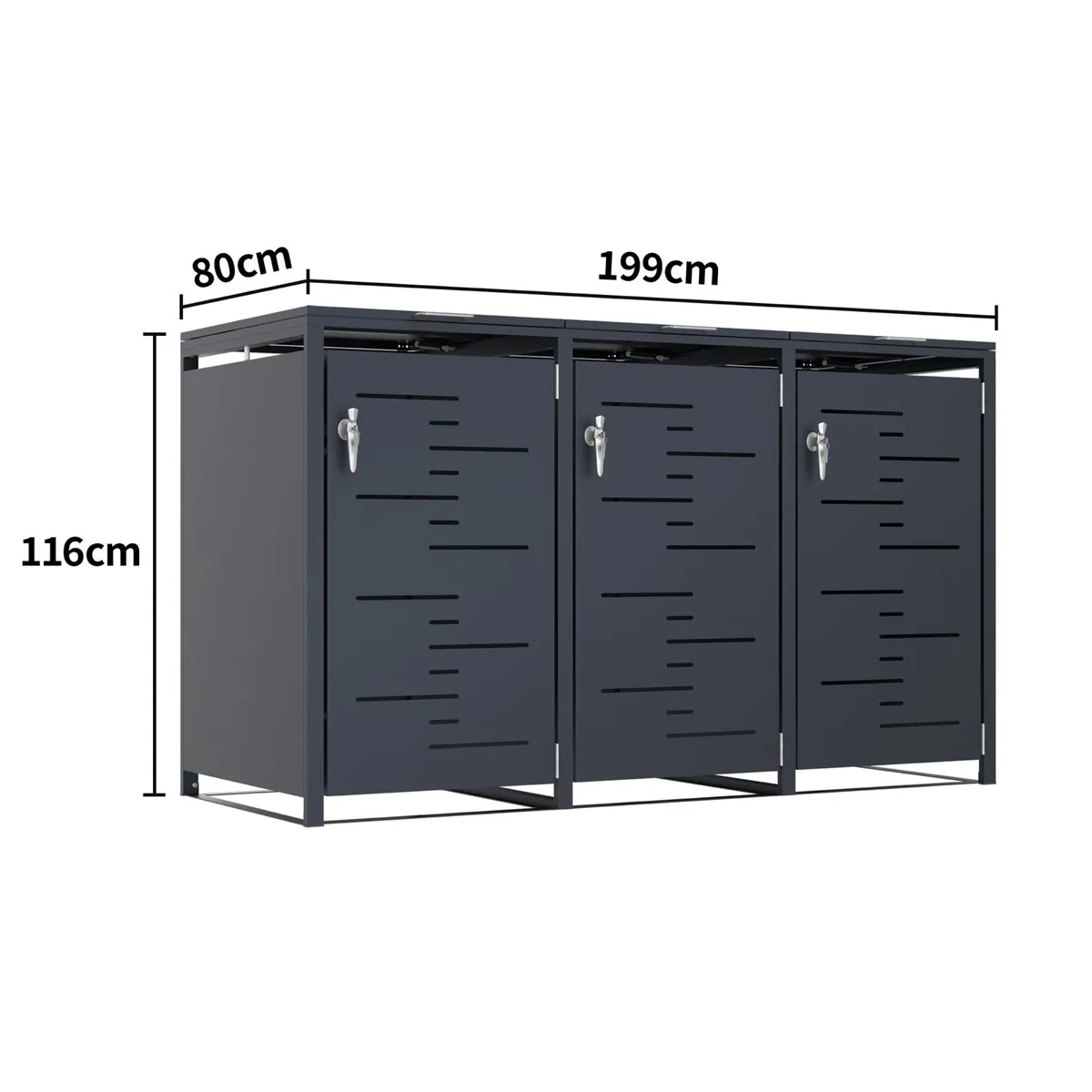 Wheelie bin storage - Image 4