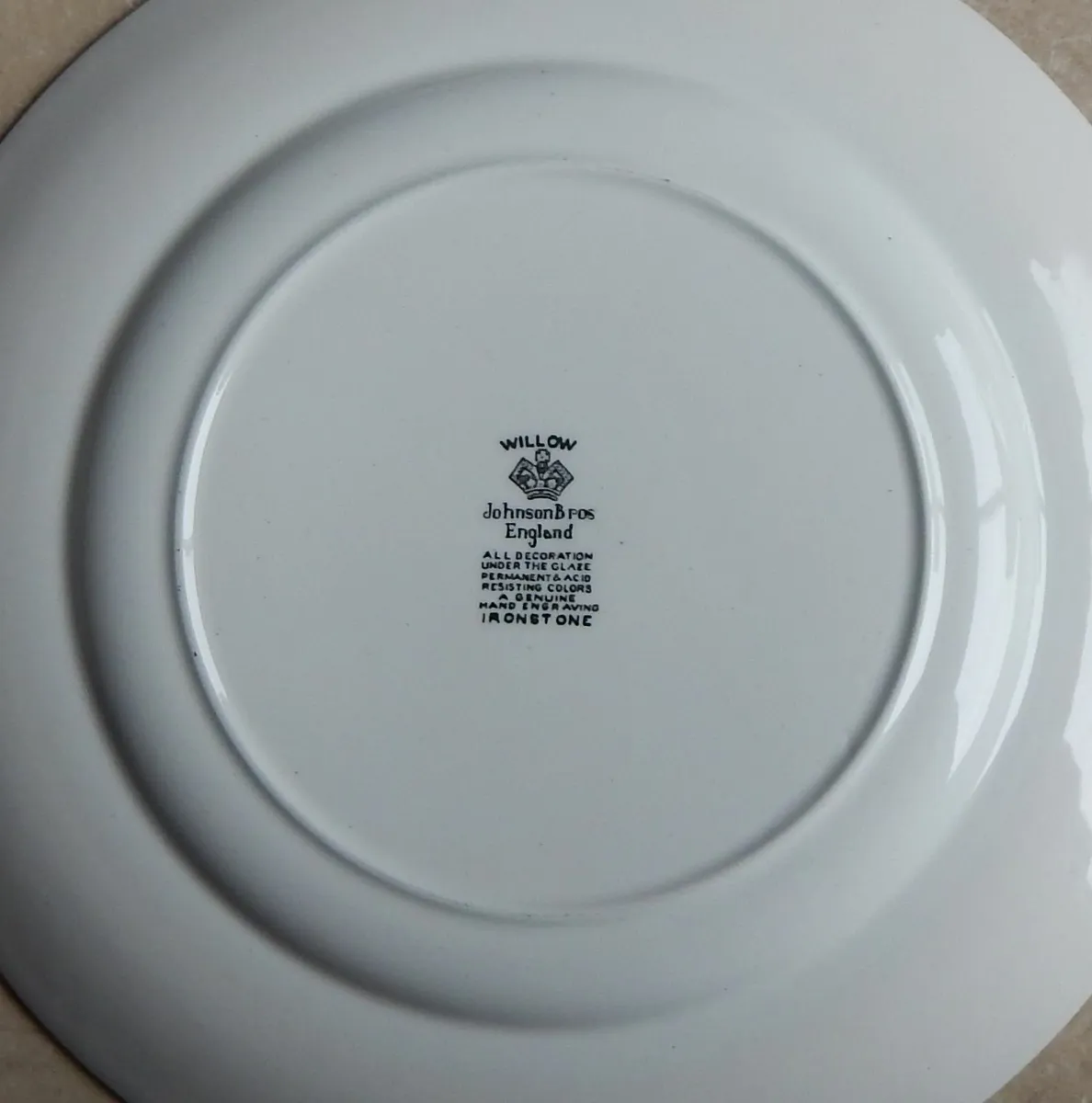 Selection of 7 Willow Pattern Plates - Image 3