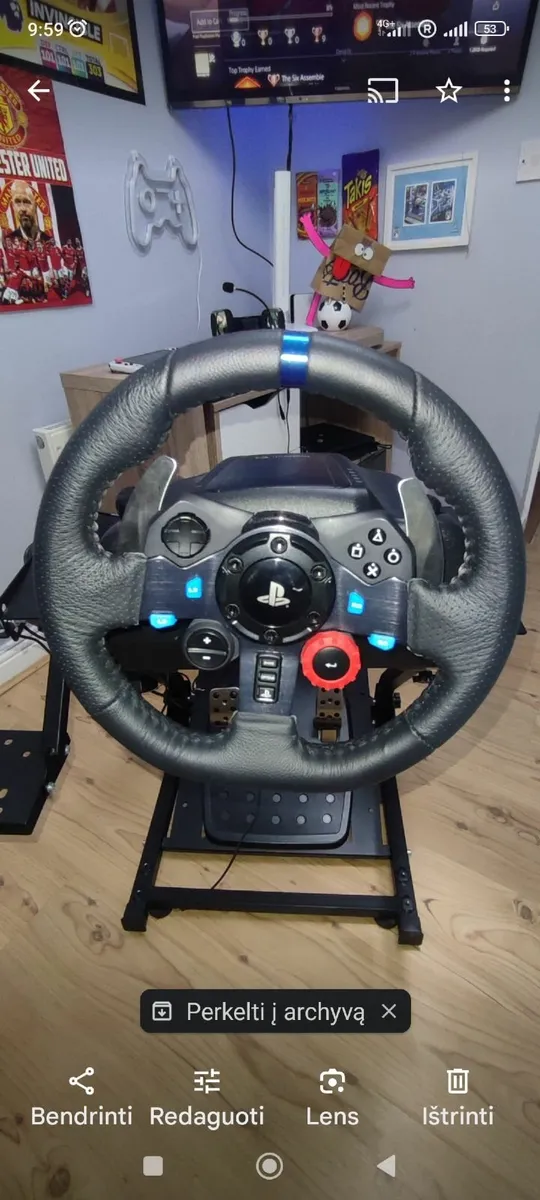 Logitech G29 steering wheel and steering rack GIFT - Image 3