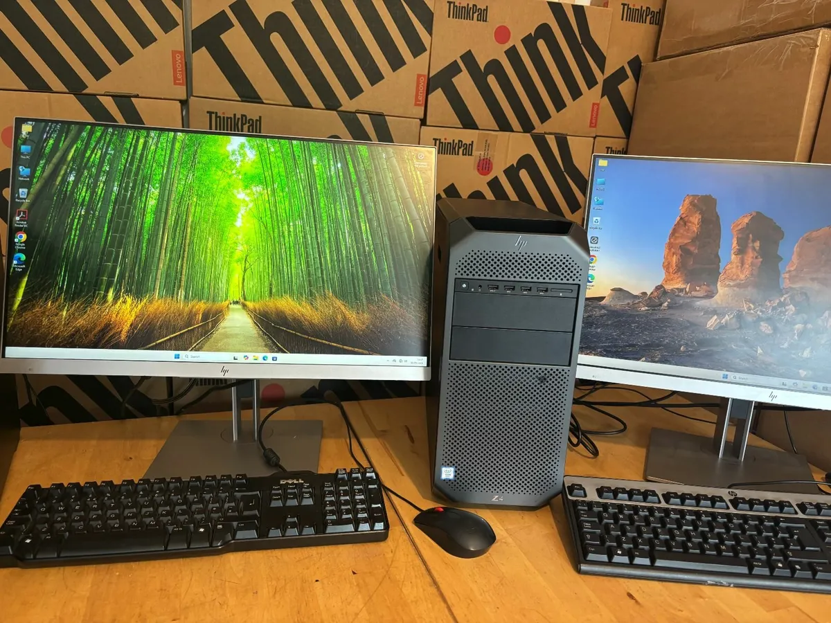 HP Z4 Complete Workstations-32GB-24" Screen-Delive - Image 2