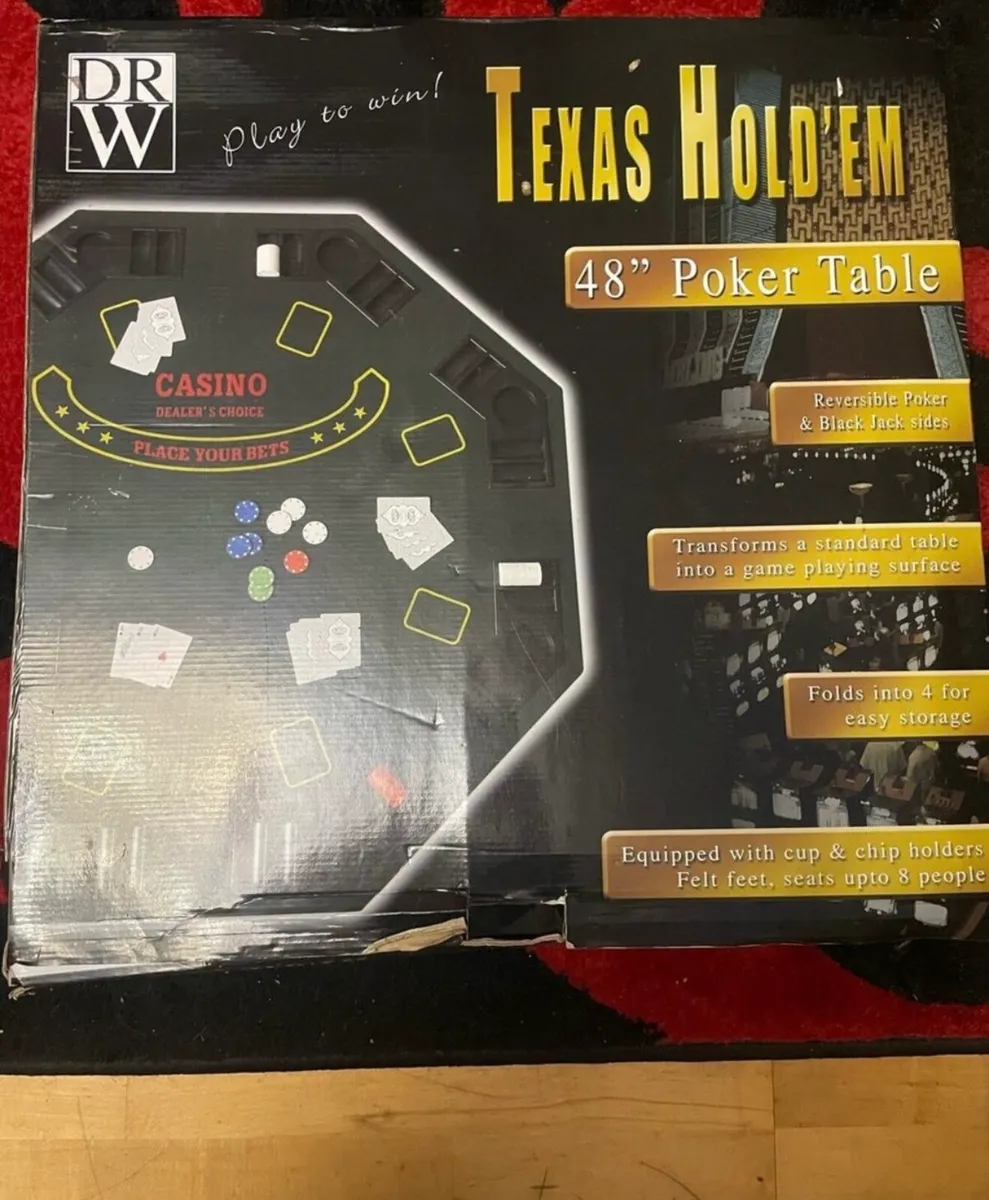 Foldable Pocker table - Image 2