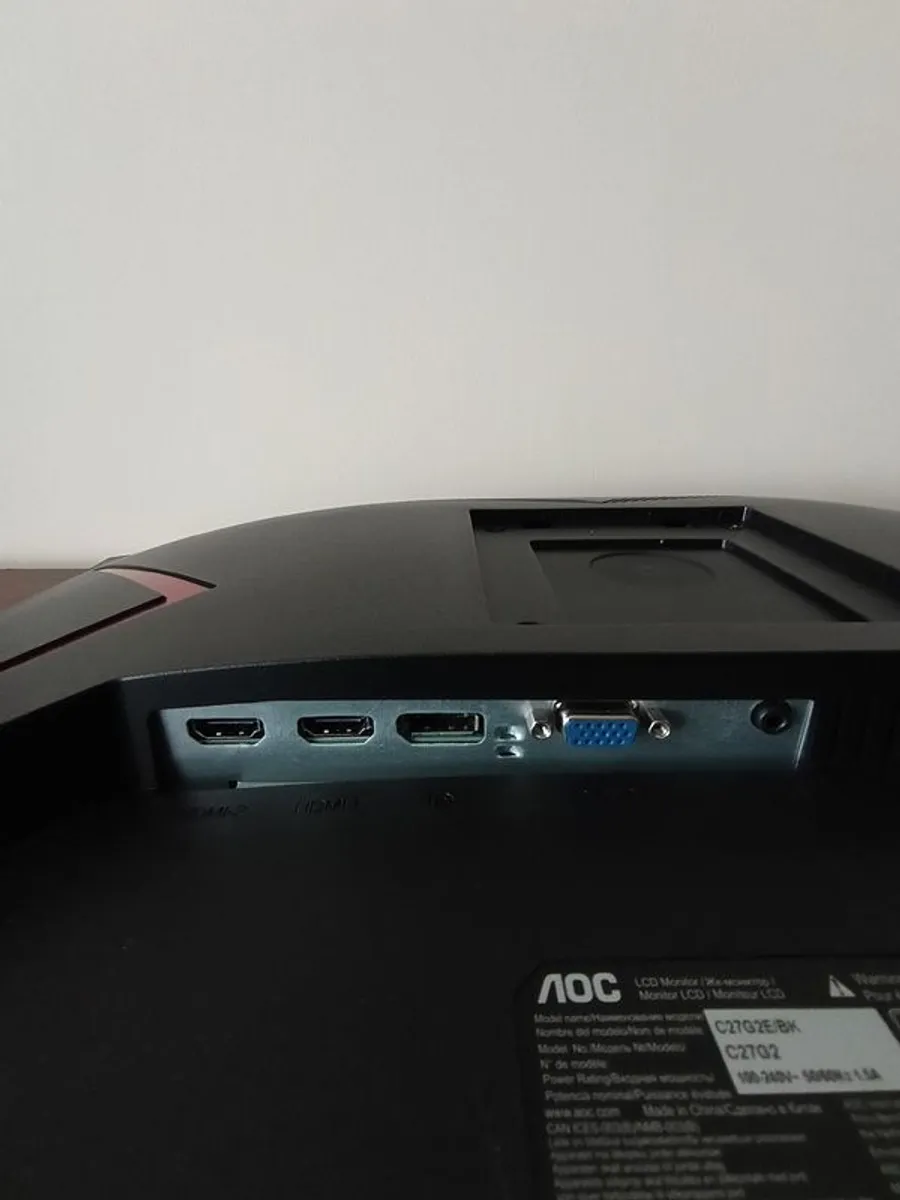 27" AOC Curved monitor - Image 3