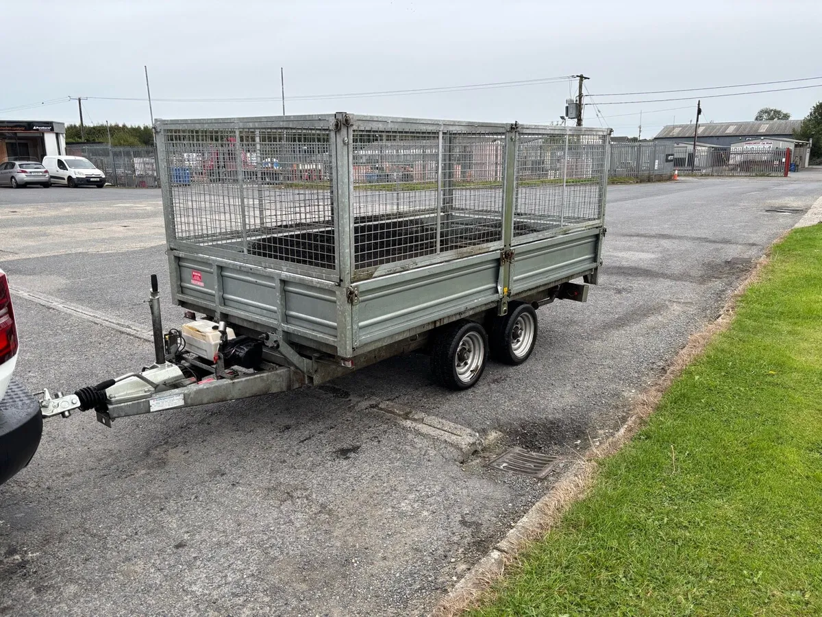 10x 5’6 indispention tipping trailer with full cre - Image 4