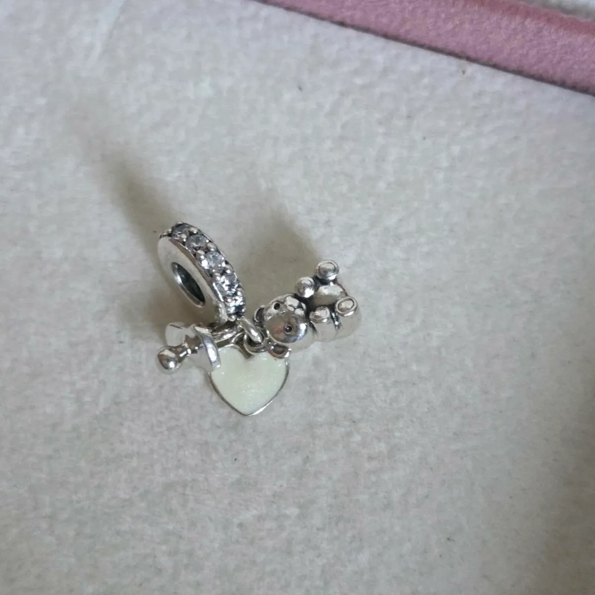 Pandora charm baby teddy bear - Image 1