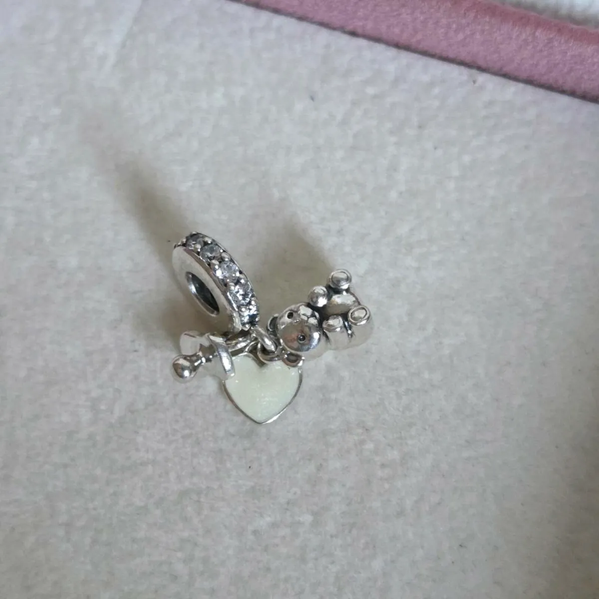 Pandora charm baby teddy bear - Image 3