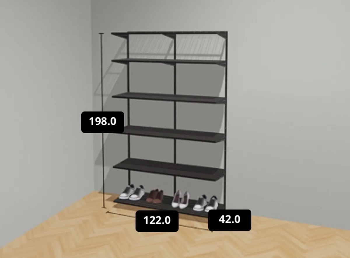 IKEA Boaxel Shelving Unit - Image 2