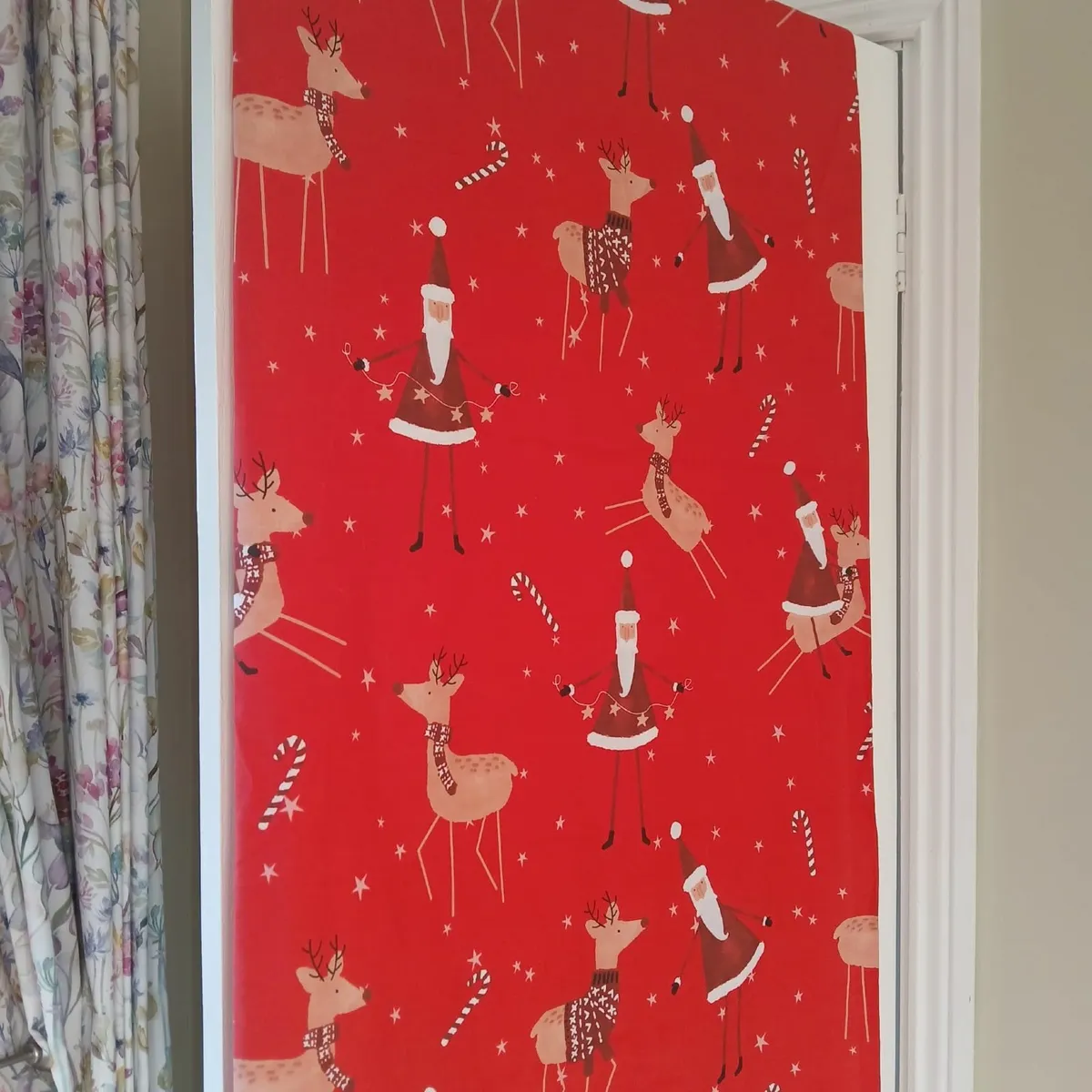 Santa single bed duvet cover - Image 2