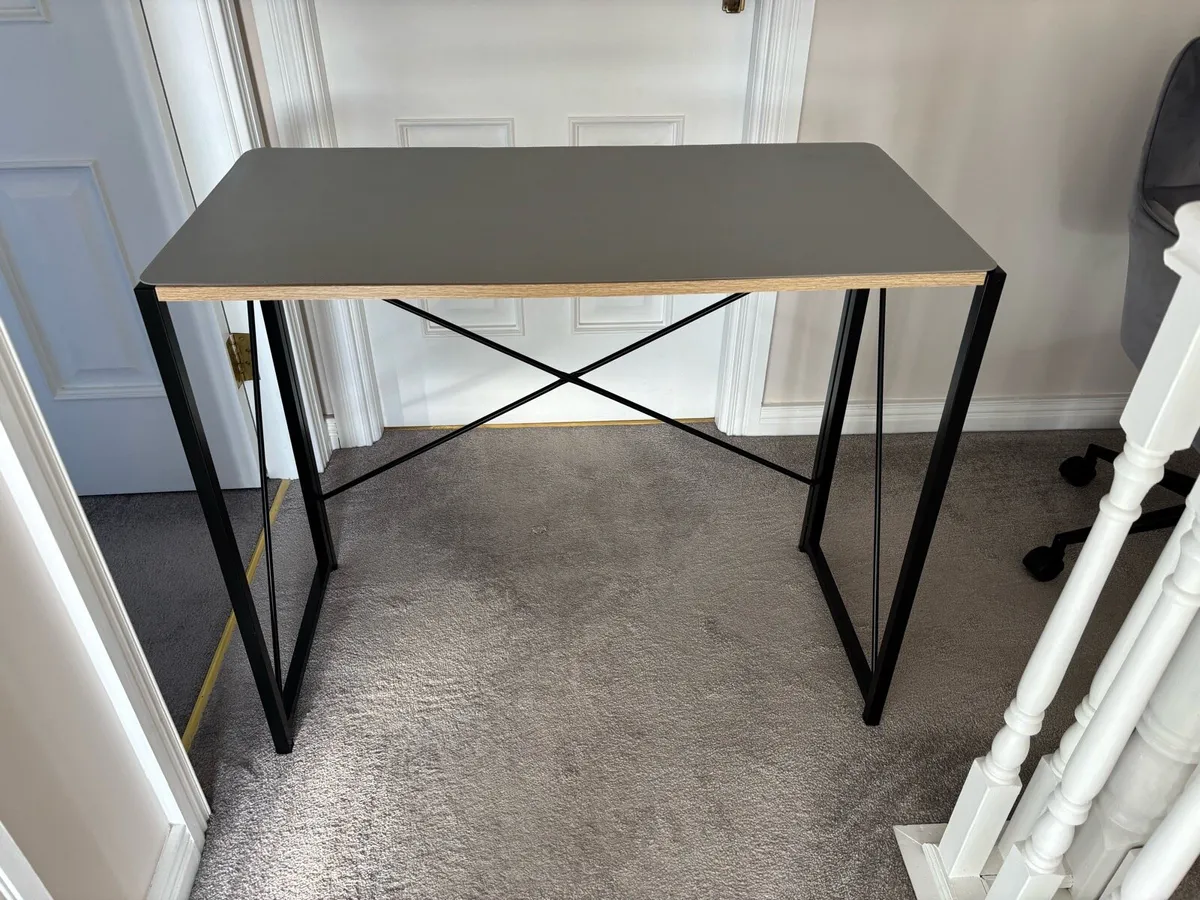 Folding Desk and Office Chair - Image 4