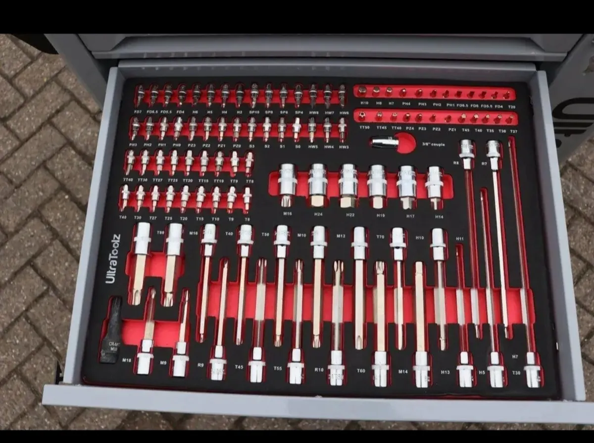 New 8 draw toolbox. 8 draws full of tools - Image 4