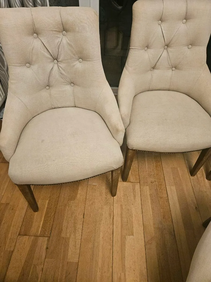 6 dining chairs - Image 2