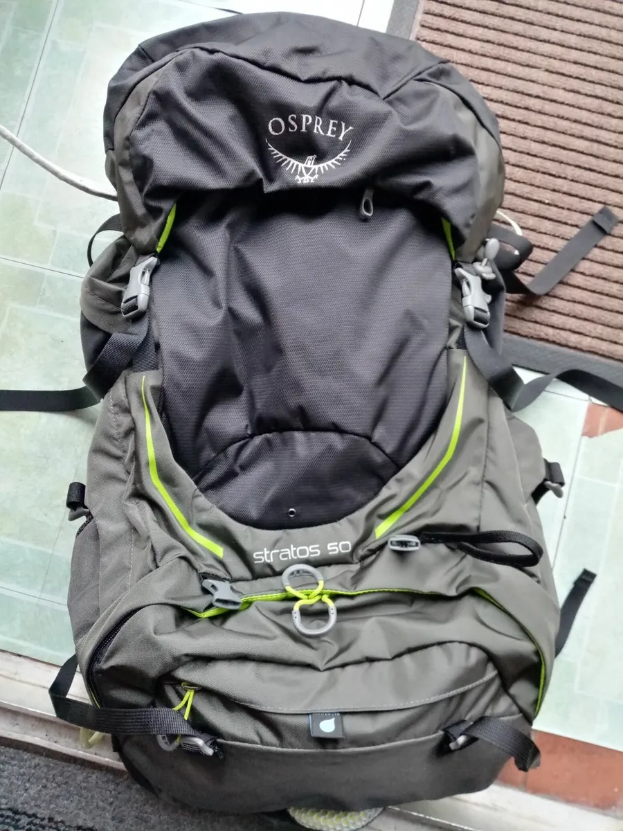 Osprey stratos 50L backpack - Image 1