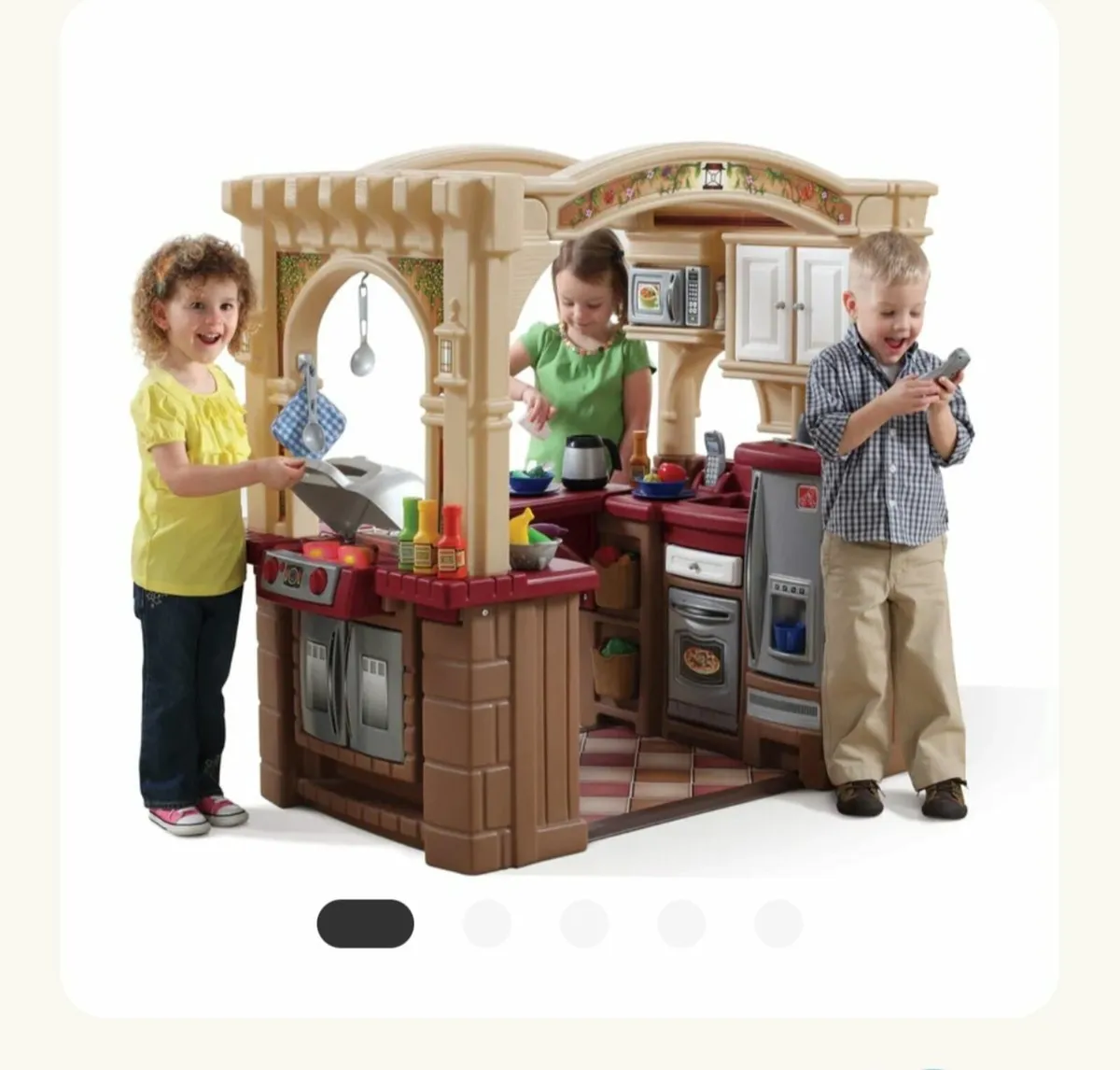 Kids step 2 toy kitchen and grill - Image 1