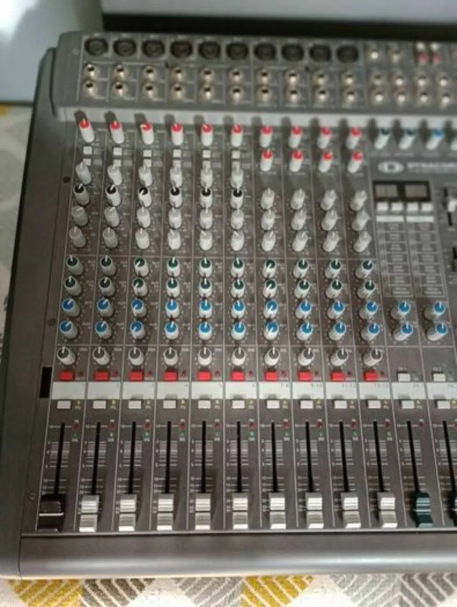 Dynacord Powermate 1000 Mixer Amplifier and Case, - Image 1