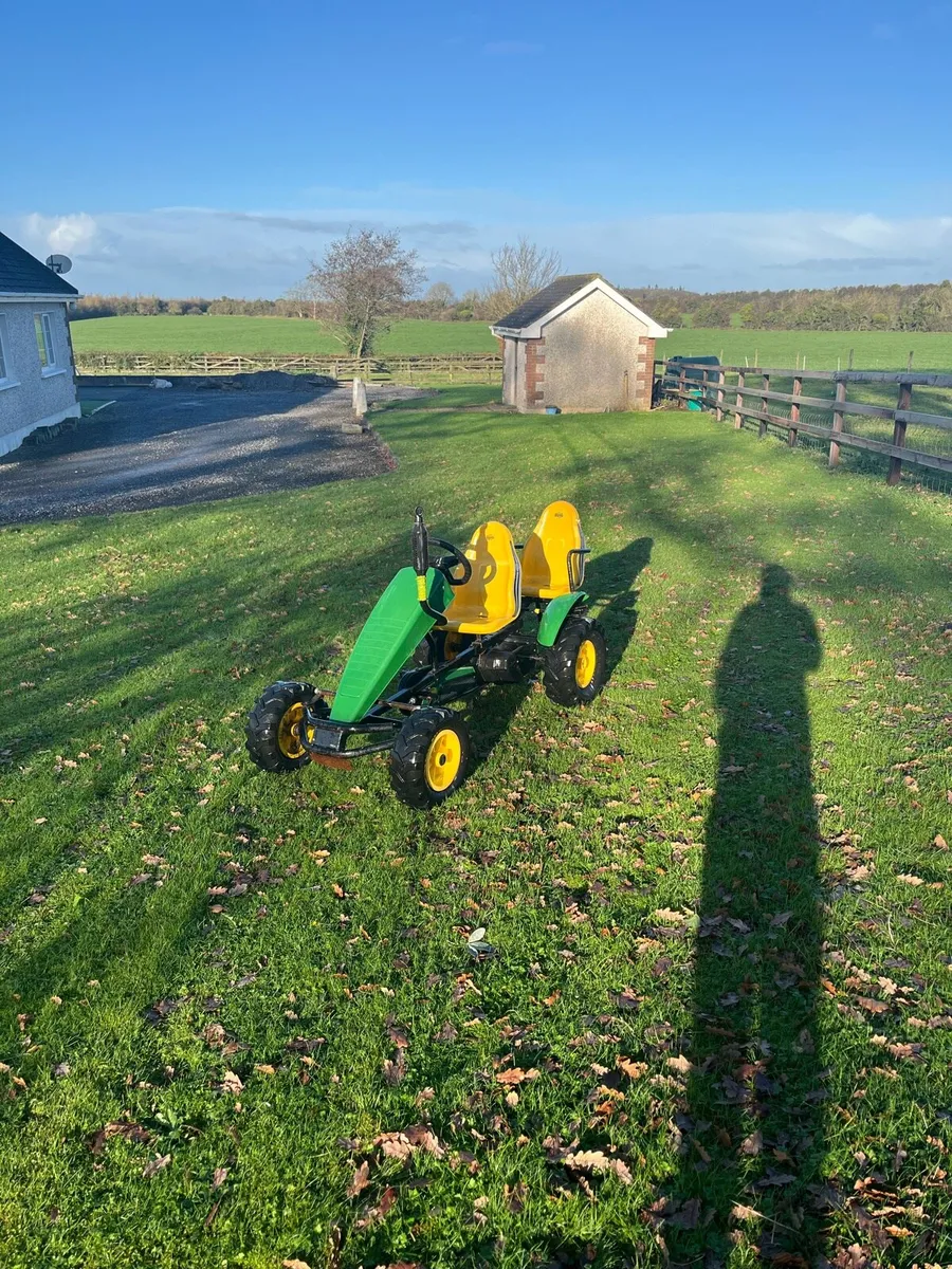 John Deere go kart - Image 1