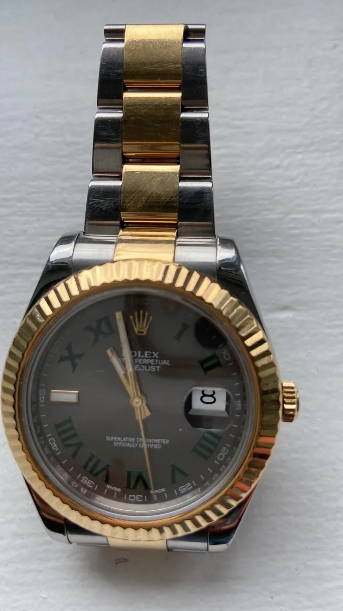 Authentic Rolex Datejust 2 41 Wimbledon - Image 1