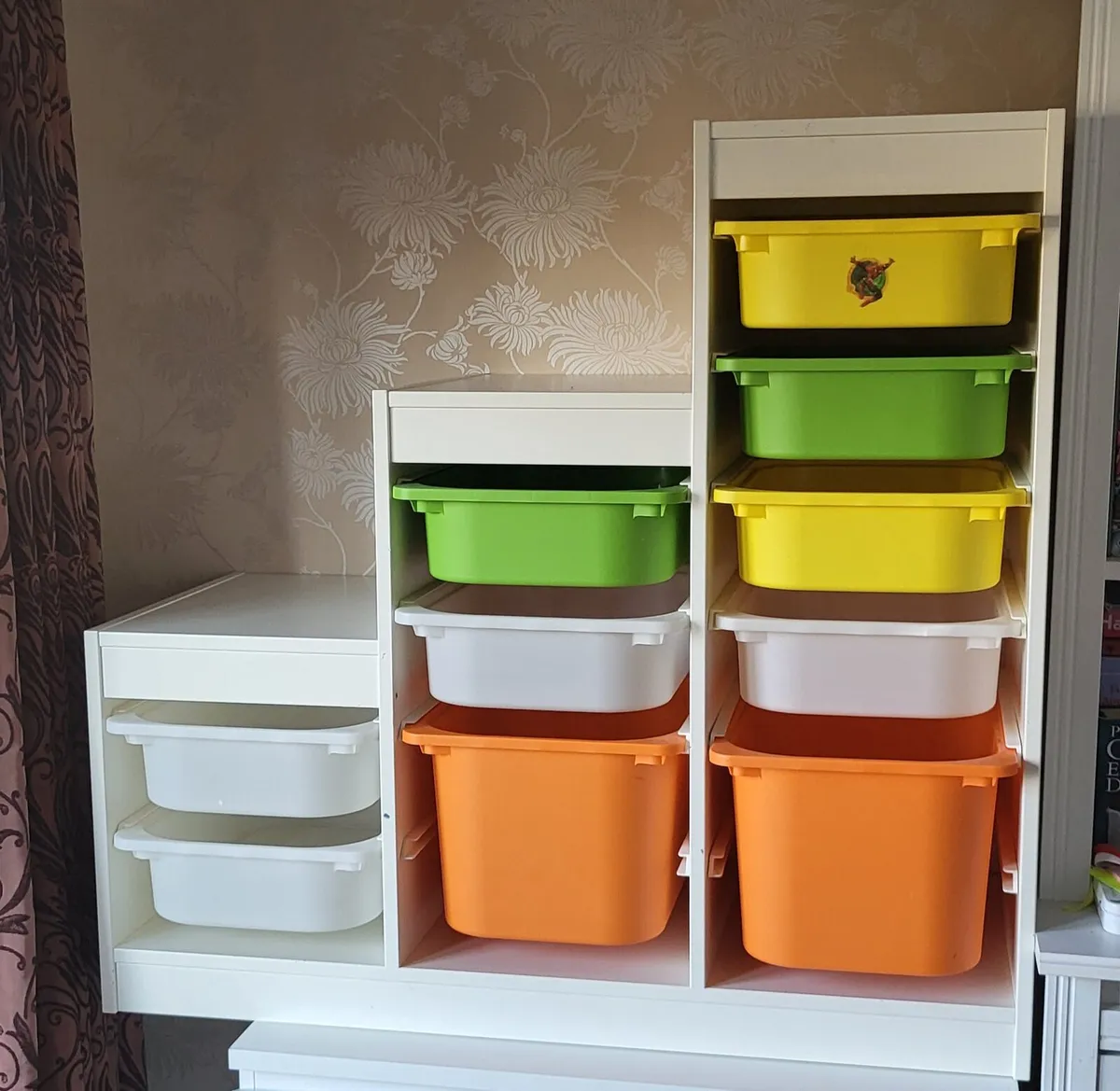 IKEA Trofast white with trays - Image 2