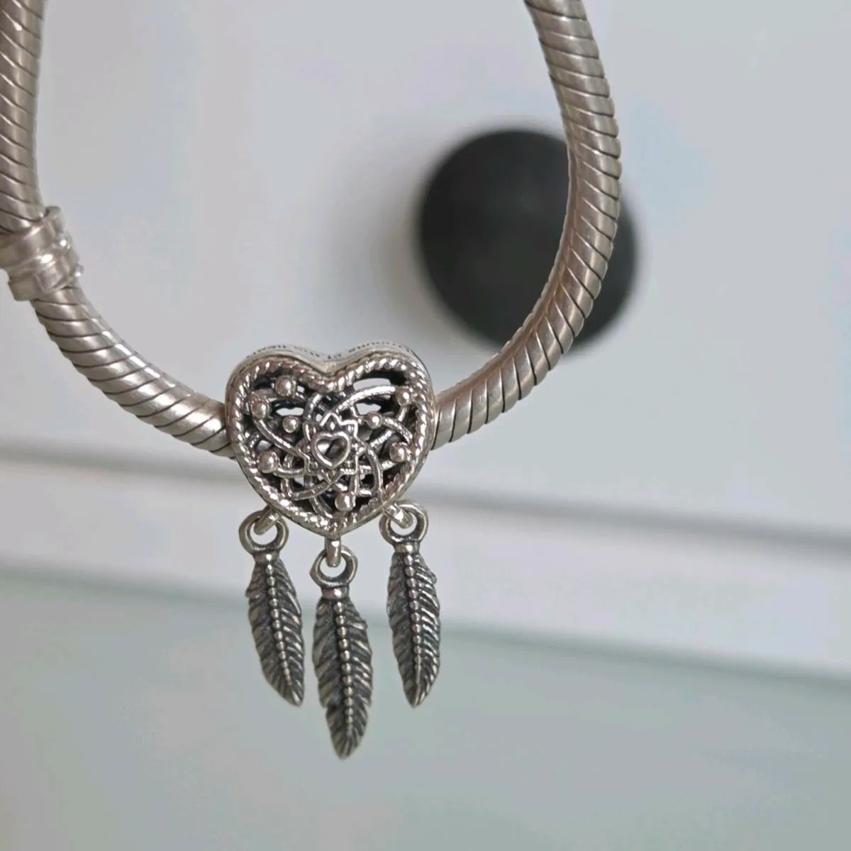Pandora charm dreamcatcher perfect condition - Image 3