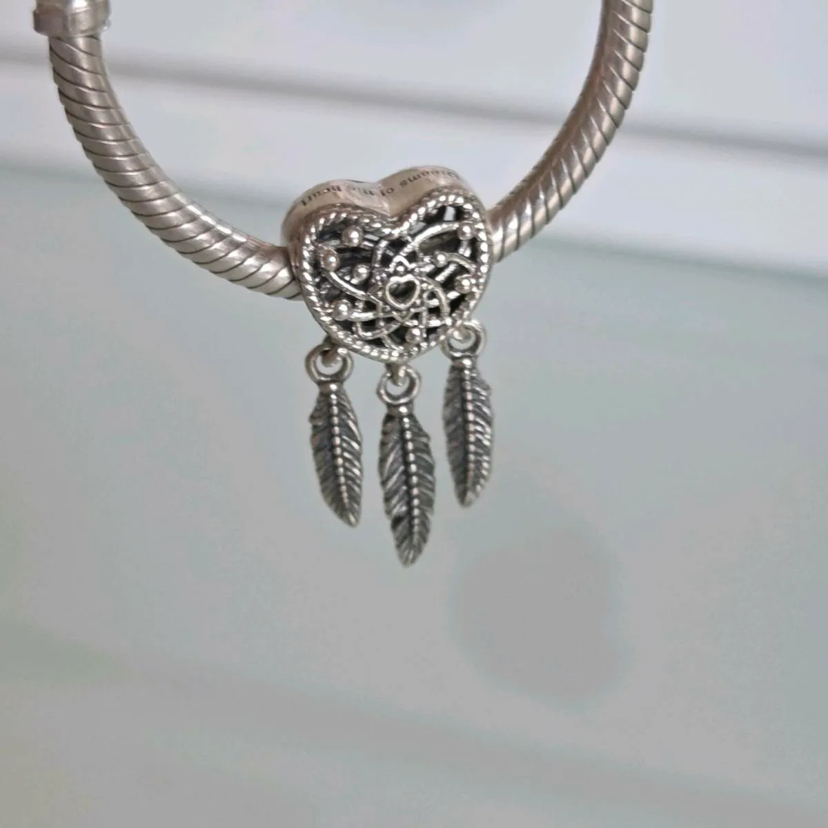 Pandora charm dreamcatcher perfect condition - Image 4
