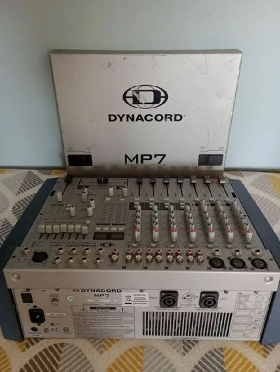 Dynacord MP7 600 Watt Power Mixer Amplifier. - Image 3