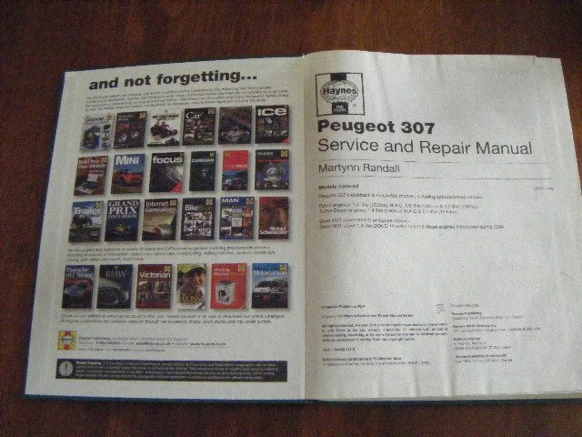 Peugeot 307 Workshop manual - Image 4