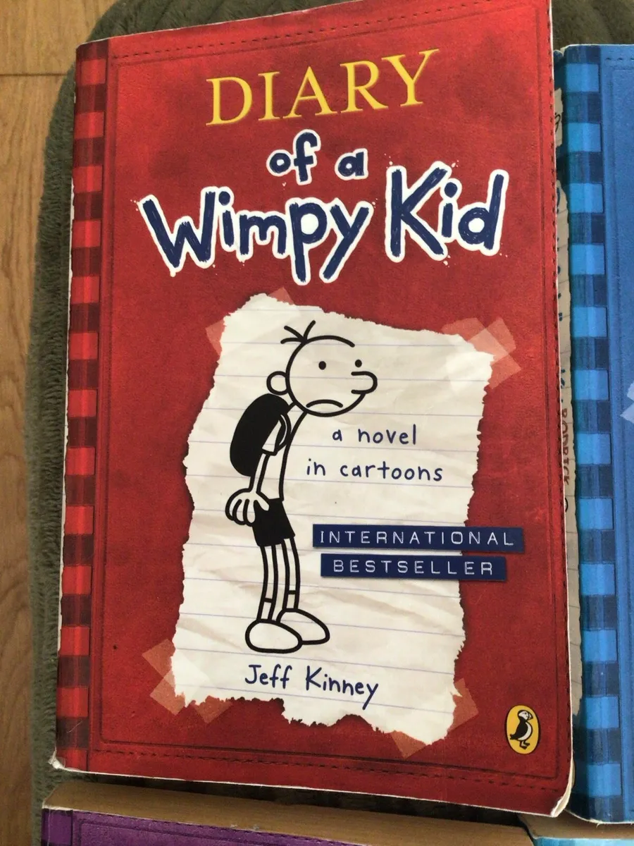 Diary of a wimpy kid books (1-8) - Image 2