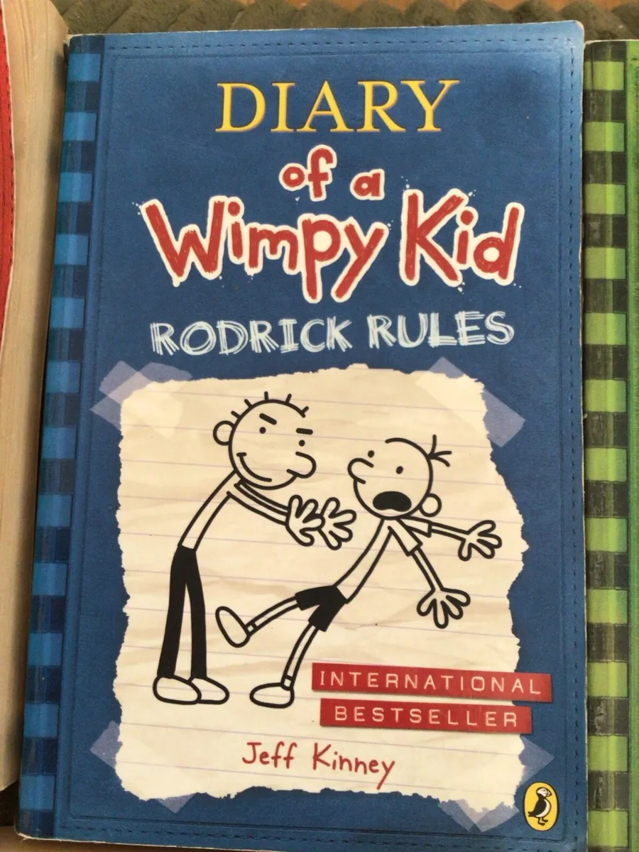 Diary of a wimpy kid books (1-8) - Image 3