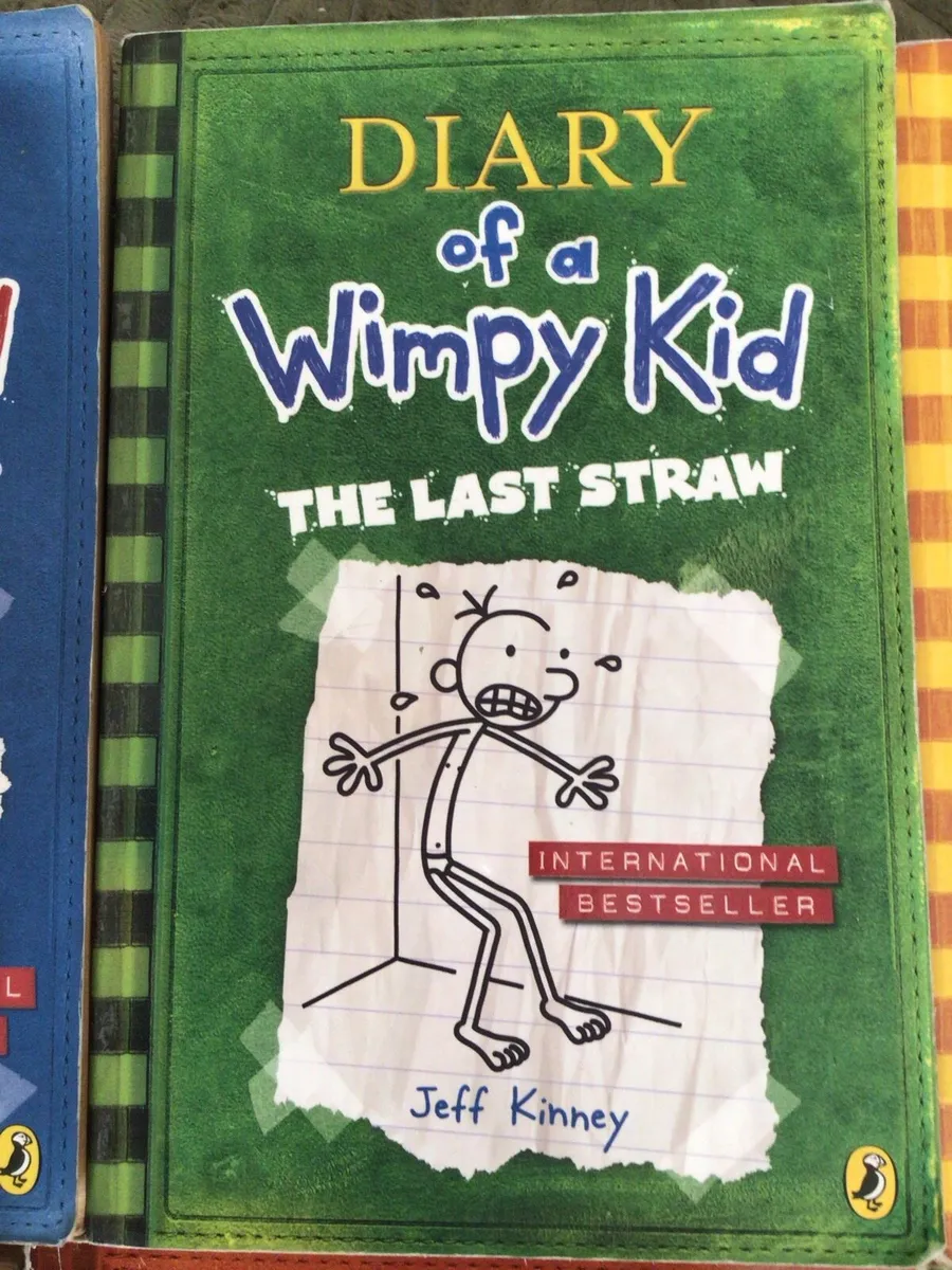 Diary of a wimpy kid books (1-8) - Image 4