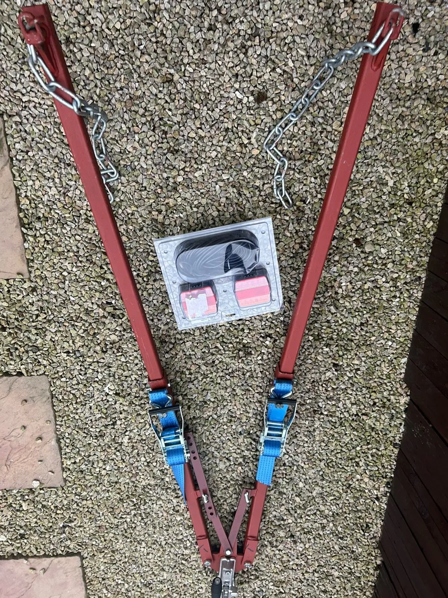 Towing a frame dolly car transporter recovery - Image 3