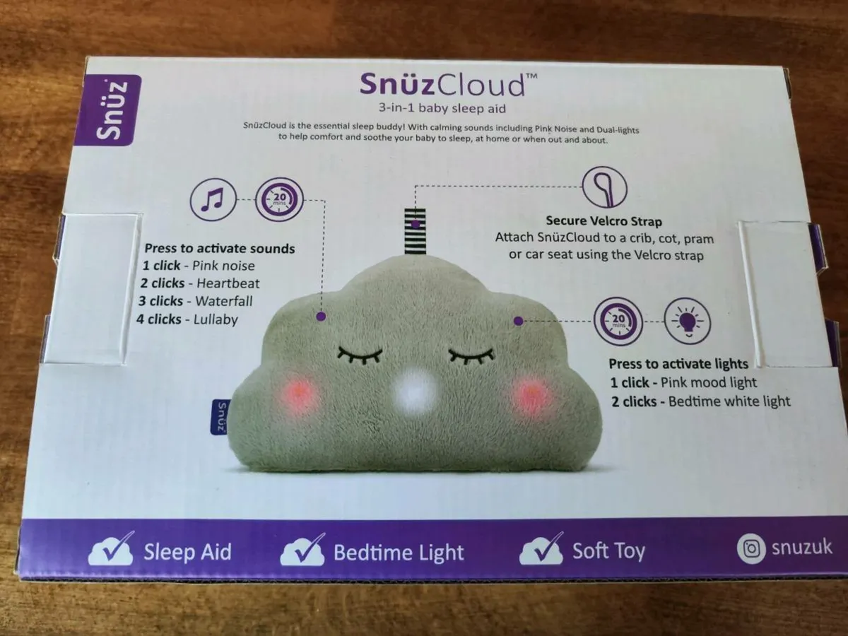 SnuzCloud Baby Sleep Aid soft toy - Image 2
