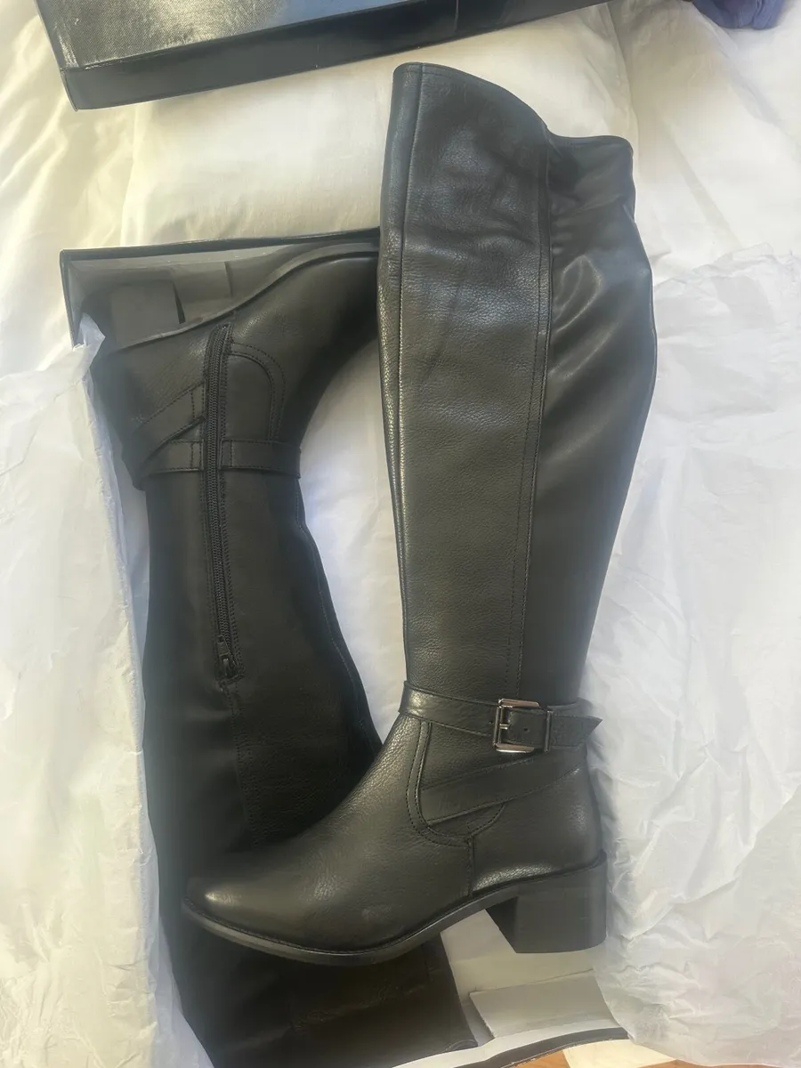 DUNE Women’s Leather Boots - Image 1