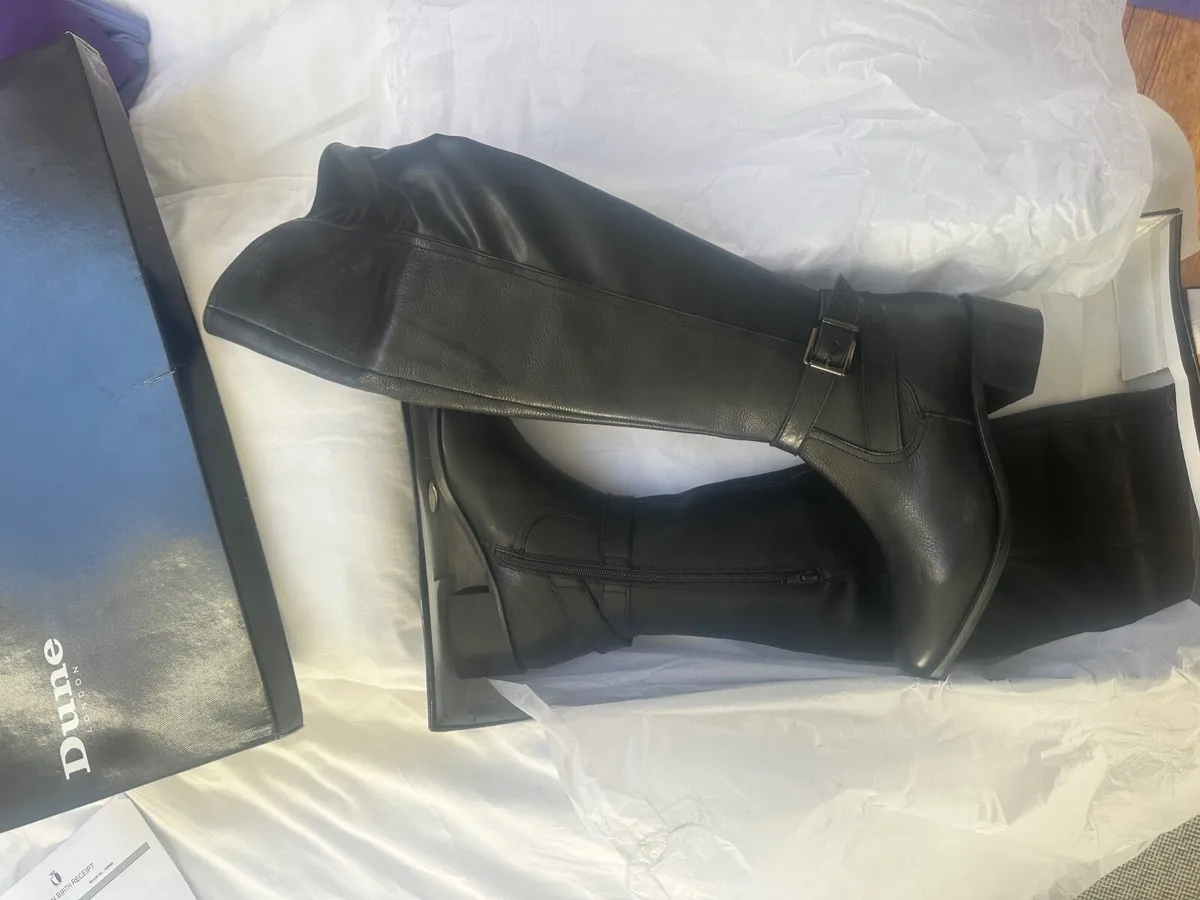 DUNE Women’s Leather Boots - Image 3