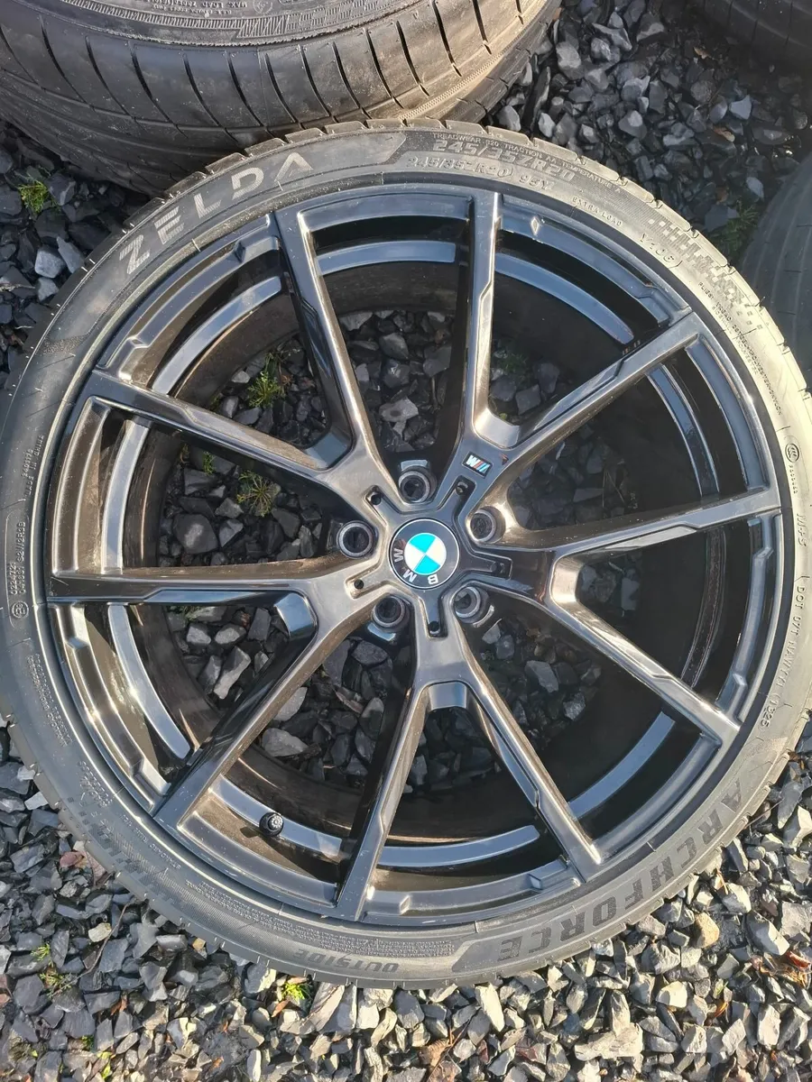 20" Bmw 5 Series G30, G31  Alloys with tyres - Image 1