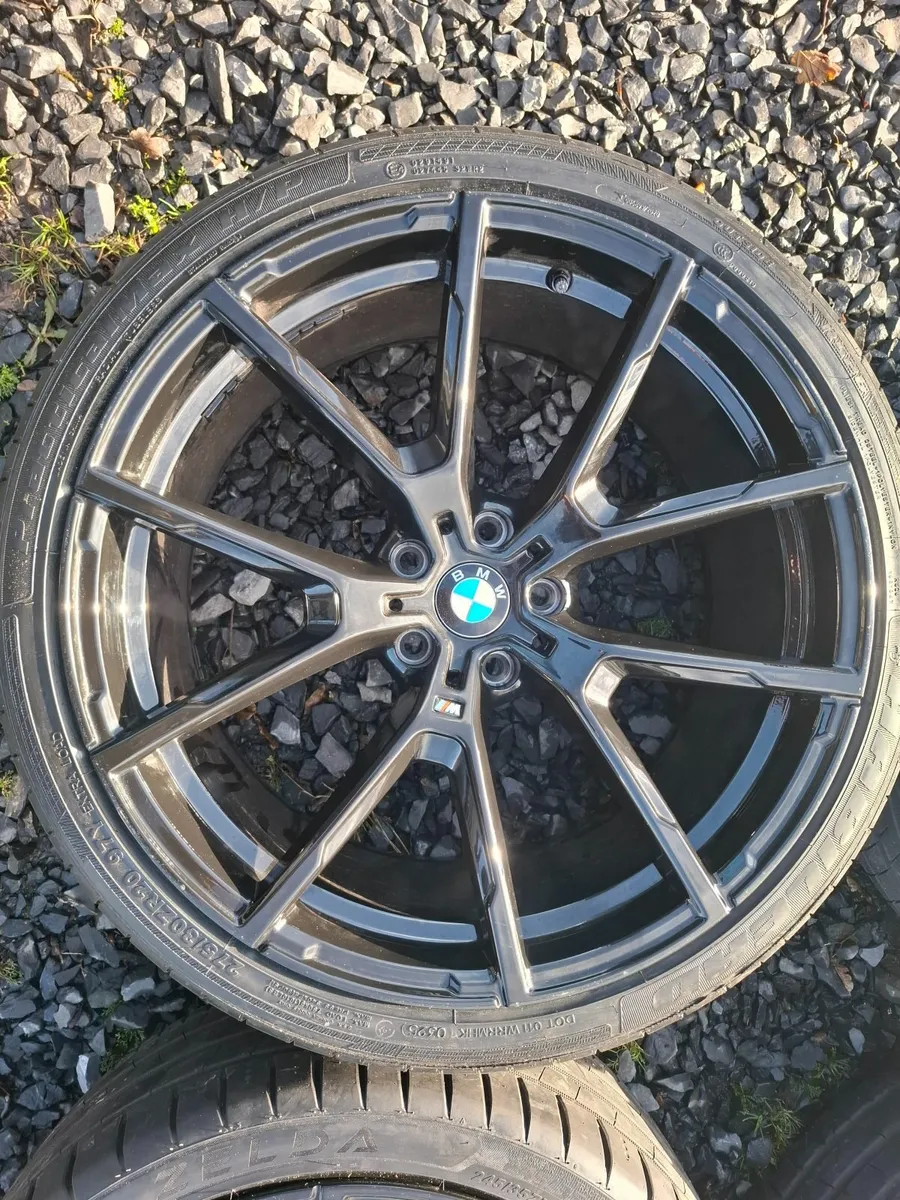 20" Bmw 5 Series G30, G31  Alloys with tyres - Image 4