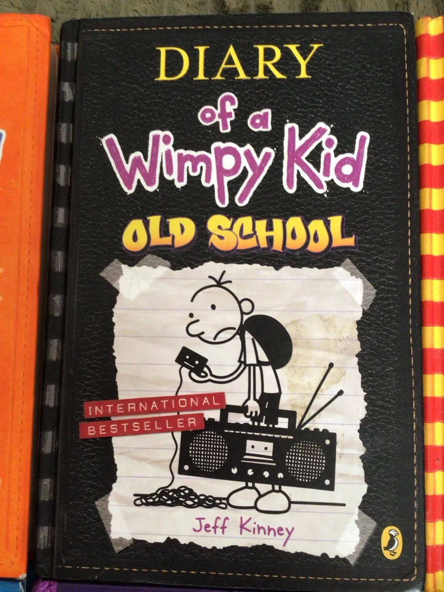 Diary Of A Wimpy Kid Books Hard Back Copies (9-14) - Image 3