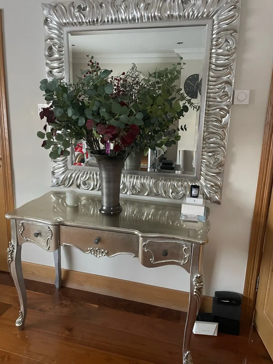 French Style  Furniture table  chaise etc - Image 1