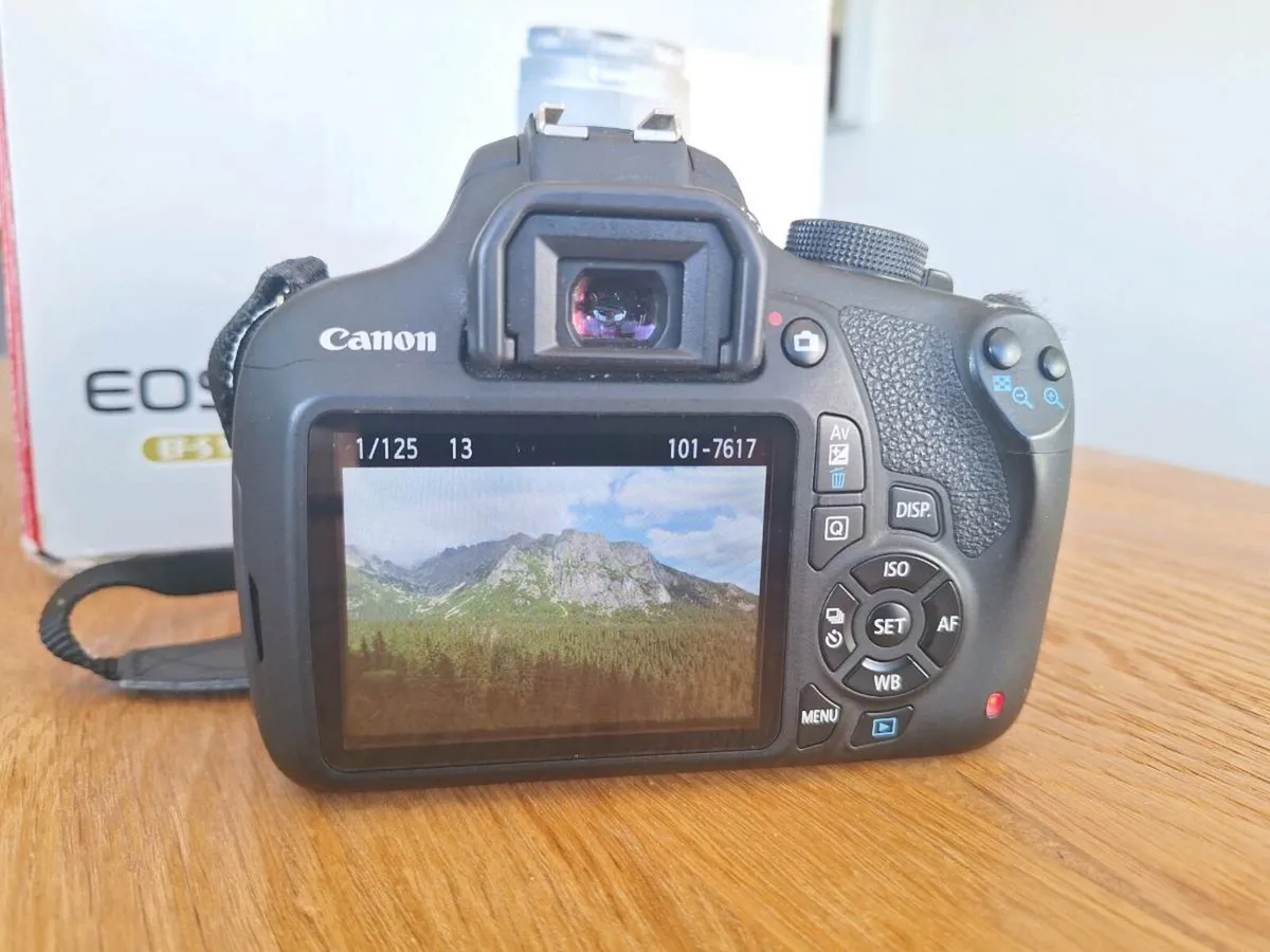 Canon EOS 1200D DSLR Camera + lense + accesories - Image 3