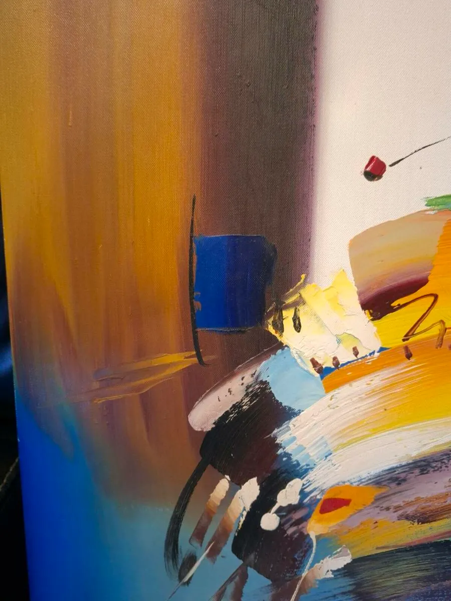 Stunning Vintage 1950's Van Huesen Oil Painting - Image 4