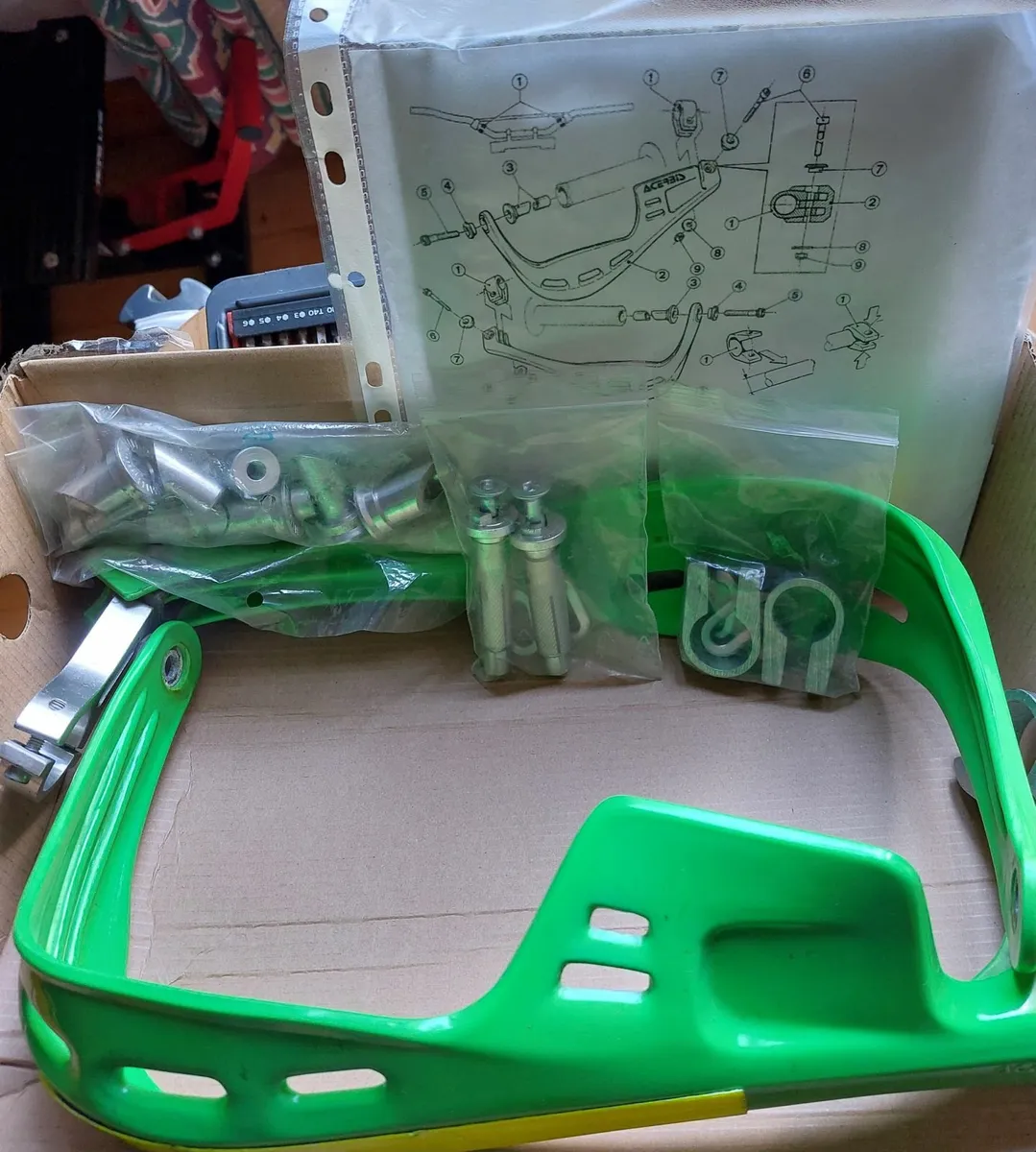 acerbis rally hand guards - Image 3