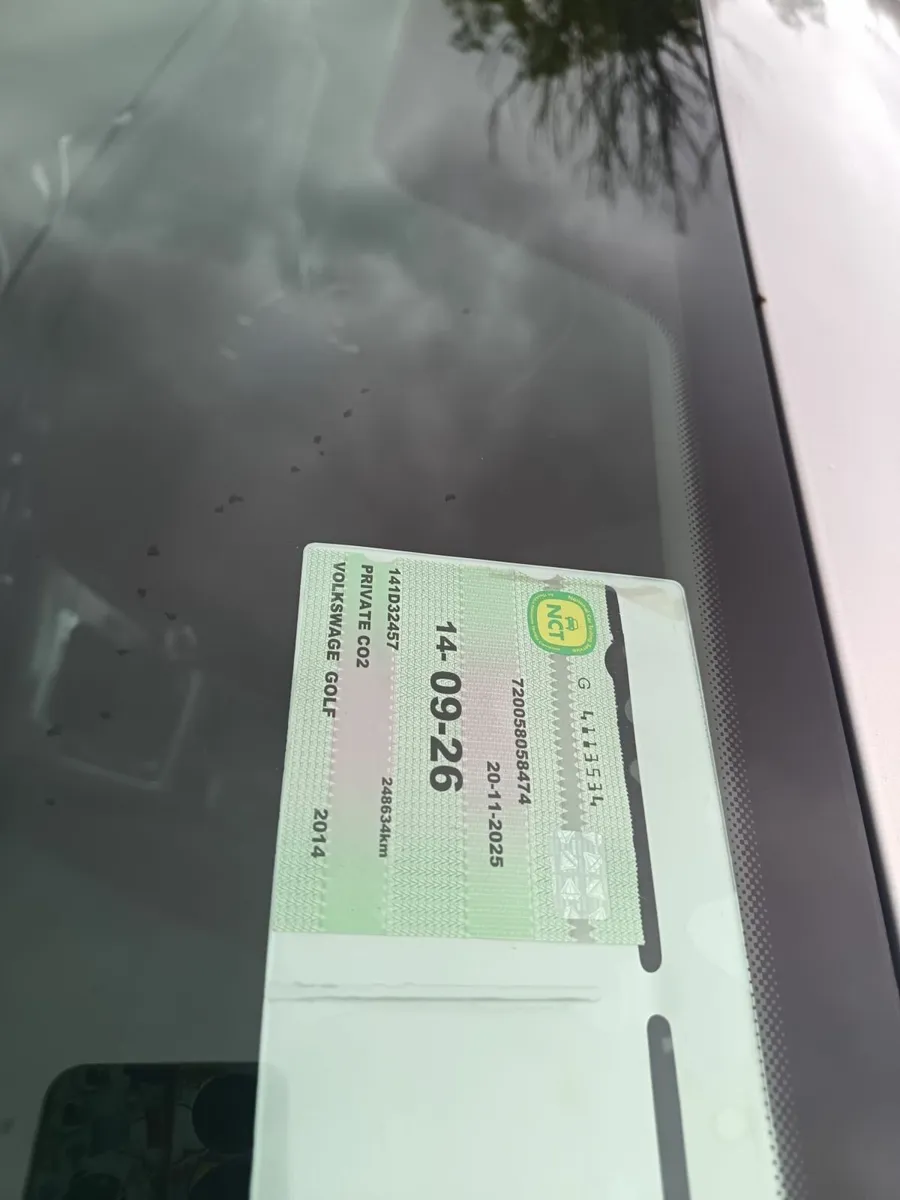 2014 Volkswagen Golf  1.6 tdi new nct - Image 3