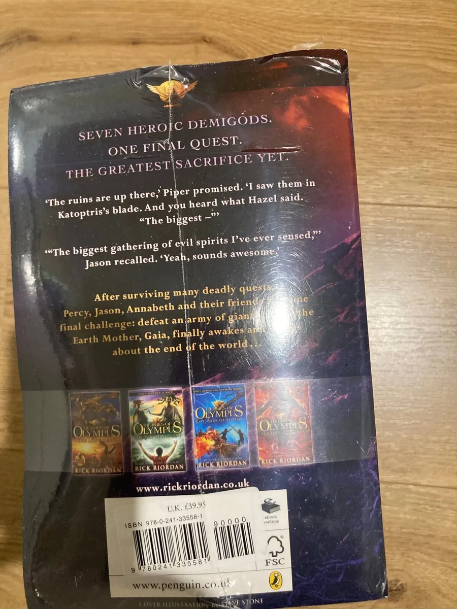 Heroes of Olympus book set (1-5) by Rick Riordan - Image 2