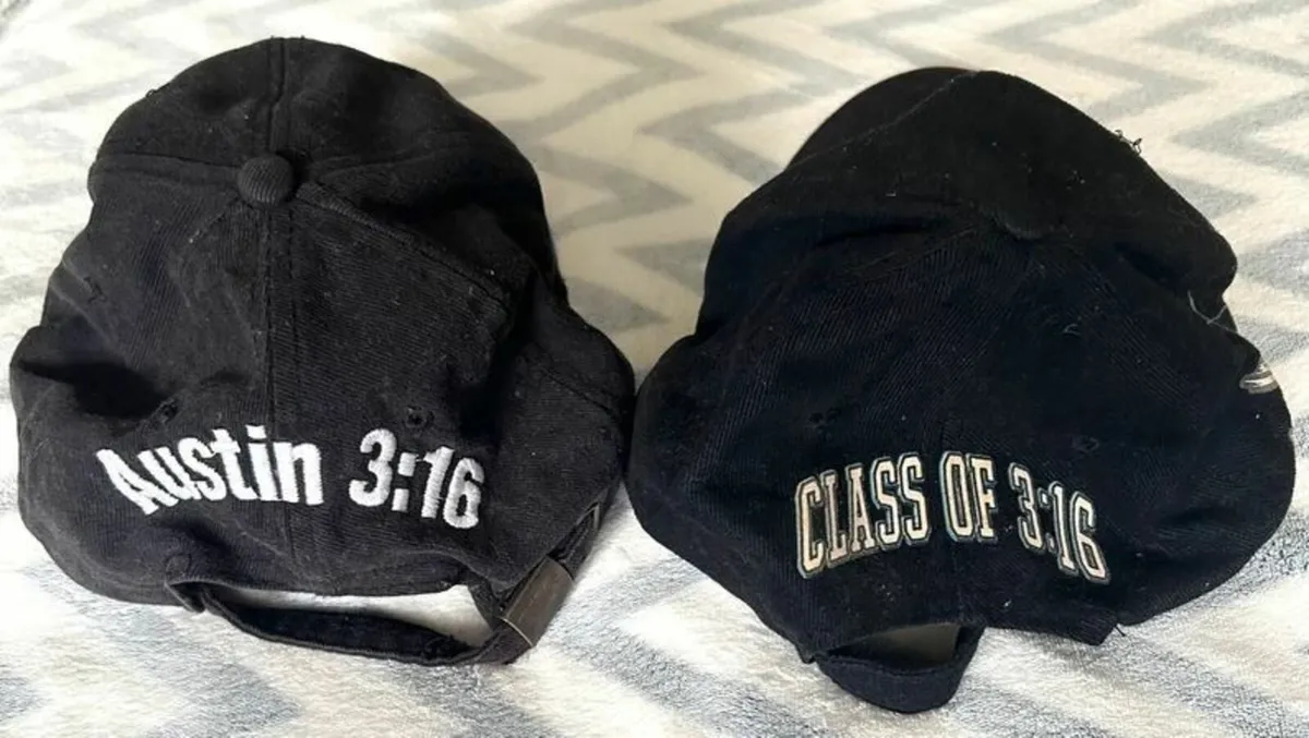 WWE Stone Cold Steve Austin baseball caps (x2) - Image 2